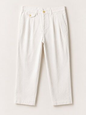 La Paz Canvas Cotton Trousers White Mens Size S